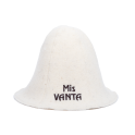 Gorro de sauna - Miss Vanta, blanco - 0