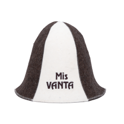 Gorro de sauna - MISS VANTA, de rayas  Gorro de sauna - MISS VANTA, de rayas