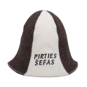 Gorro de sauna - PIRTIES ŠEFAS, de rayas - 0