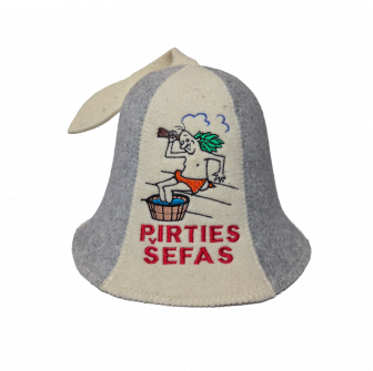 Gorro de sauna - PIRTIES ŠEFAS, colgante