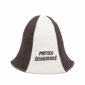 Gorro de sauna - PIRTIES ŠEIMININKĖ, de rayas