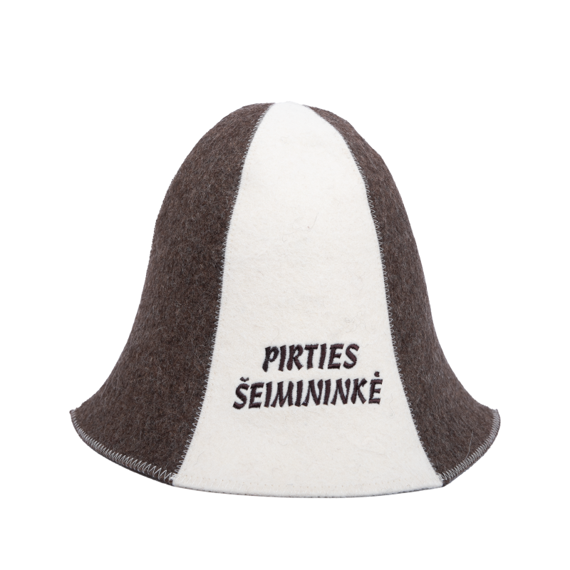Gorro de sauna - PIRTIES ŠEIMININKĖ, de rayas