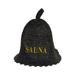Gorro de sauna - SAUNA, gris 