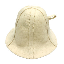 Gorro de sauna - HAT blanco  Gorro de sauna - HAT blanco