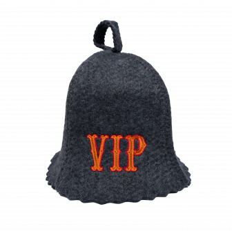 Gorro de sauna VIP, color gris