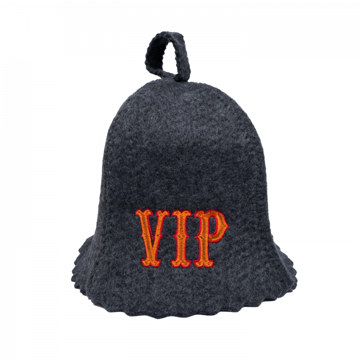 Gorro de sauna VIP, color gris