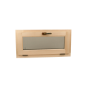 Ventana de sauna 1000x500, abatible - 0