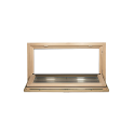 Ventana de sauna 1000x500, abatible - 3