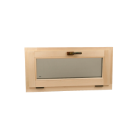 Ventana de sauna 1000x500, abatible