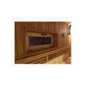 Ventana de sauna 1000x500, abatible - 2