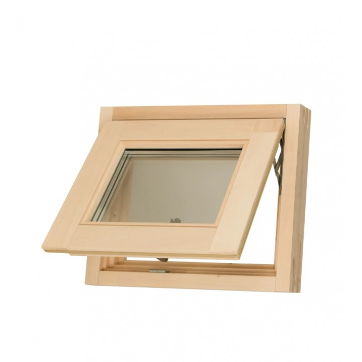 Ventana de sauna 600x500, tipo inglés