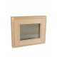 Ventana de sauna 600x500, tipo inglés