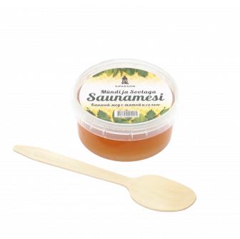 Miel de sauna con extracto de menta y sal, 200 g