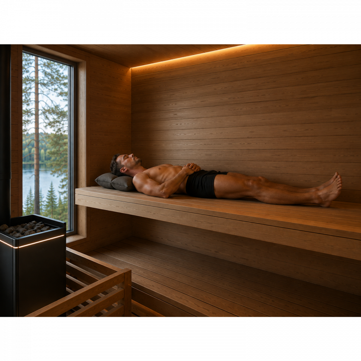 Almohada de sauna de 450 × 340 × 100 mm