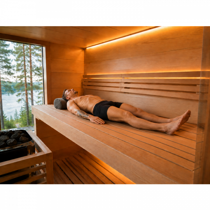 Almohada de sauna de 570 × 200 mm