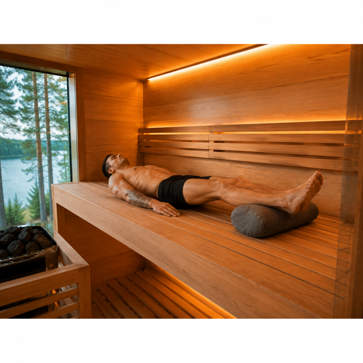 Almohada de sauna de 570 × 200 mm