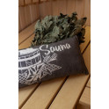 Almohada de sauna, gris oscuro - 3