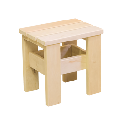 Taburete de álamo temblón, S 