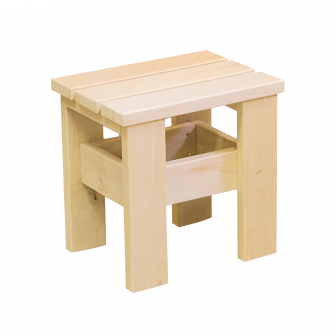 Taburete de álamo temblón, S