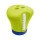 Dispensador flotante con termómetro, verde