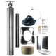 Conjunto de chimenea de acero con aislamiento - HARVIA