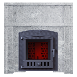 Portal para estufas GEFEST, esteatita  Portal para estufas GEFEST, esteatita