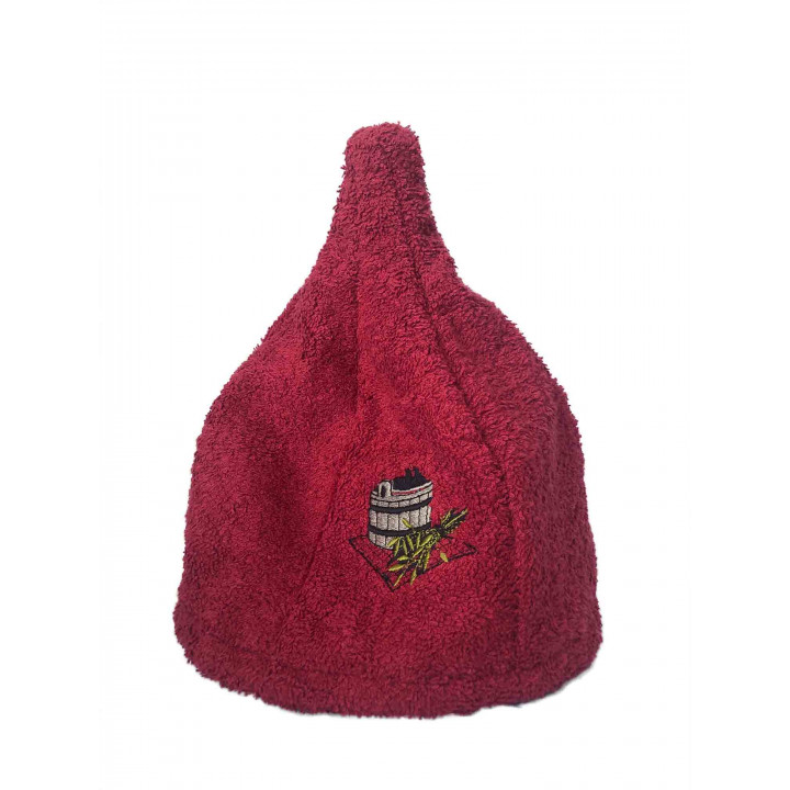Gorro de sauna de algodón - BURDEOS