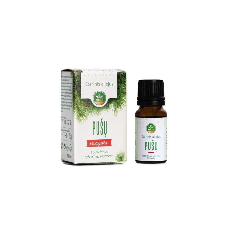Aceite esencial de pino, orgánico, 10 ml