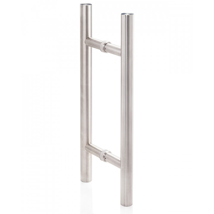Tirador de puerta AD para puertas de cristal AU Premium, acero inoxidable
