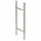 Tirador de puerta AD para puertas de cristal AU Premium, acero inoxidable