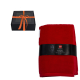 Toalla en caja de regalo, HARVIA, 70 x 140cm, rojo