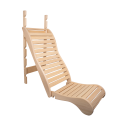 Litera de relajación para sauna, abachi - 0