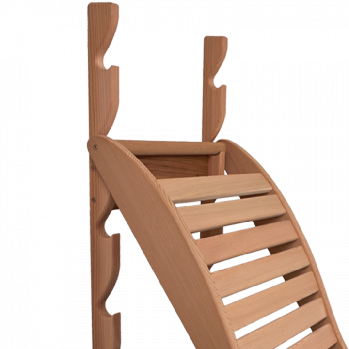 Litera de relajación para sauna, cedro