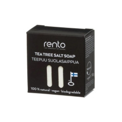Jabón de sal RENTO, árbol de té 50 g.  Jabón de sal RENTO, árbol de té 50 g.