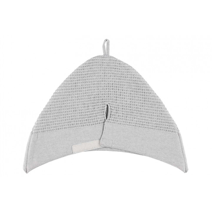 Set de regalo en caja de regalo RENTO KENNO PARA ÉL. Gorro y delantal de algodón, gris claro.