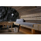 Funda para asiento de sauna RENTO - KENNO, 60 × 160, gris claro
