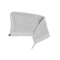 Set de regalo en caja de regalo RENTO KENNO PARA ELLA. Toalla para el cabello y delantal, gris claro. - 4