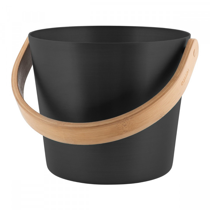 Cubo de aluminio - ALQUILER, negro