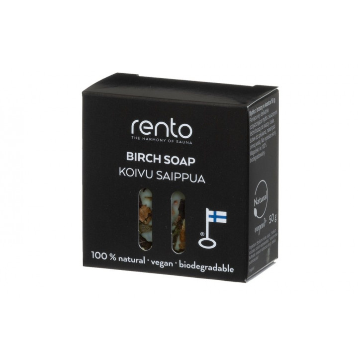 Jabón de abedul RENTO, 50 g