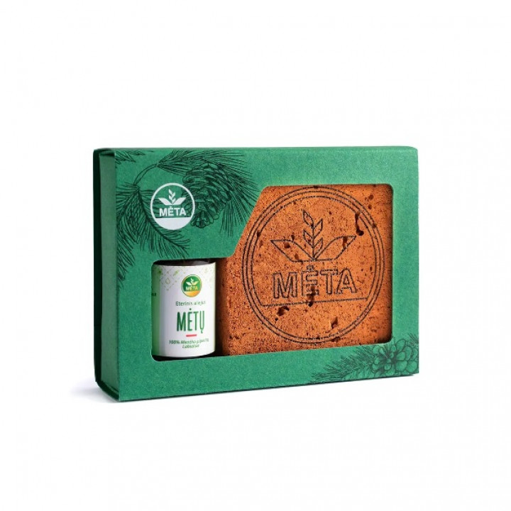 Difusor de arcilla con aceite esencial de menta, 10 ml