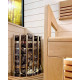 Calentador de sauna eléctrico - HARVIA Glow Corner TRC70XE 6,8 kW