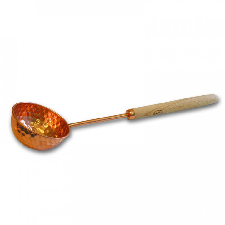 Cuchara de cobre para sauna, 30 cm