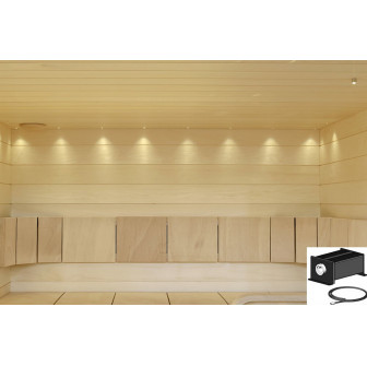 Luces de fibra óptica luminosas HARVIA para saunas Fiber 2