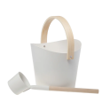 Juego de cubo y cucharón de aluminio SAUFLEX - 0