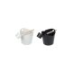 Juego de cubo y cucharón de aluminio SAUFLEX Pacific, negro