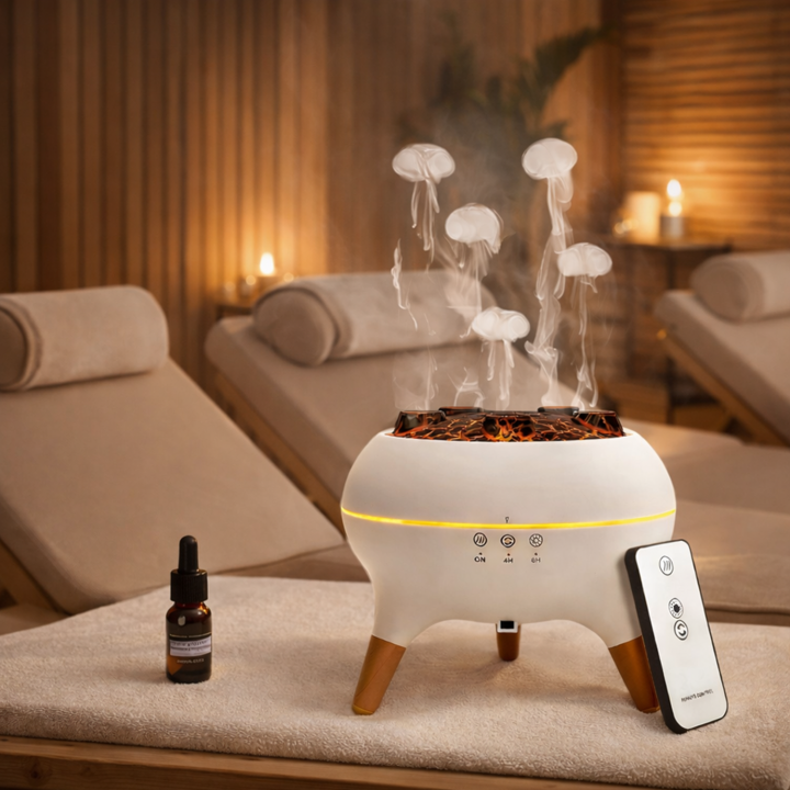 Humidificador de aromaterapia SAUFLEX - Medusa Aura