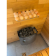 Bolas de sal SAUFLEX para saunas – Juego de 18 piezas con soporte