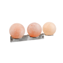 Bolas de sal del Himalaya SAUFLEX, con soporte, 3 unidades - 2