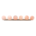 Bolas de sal del Himalaya SAUFLEX, con soporte, 6 unidades - 2