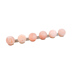 Bolas de sal del Himalaya SAUFLEX, con soporte, 6 unidades 